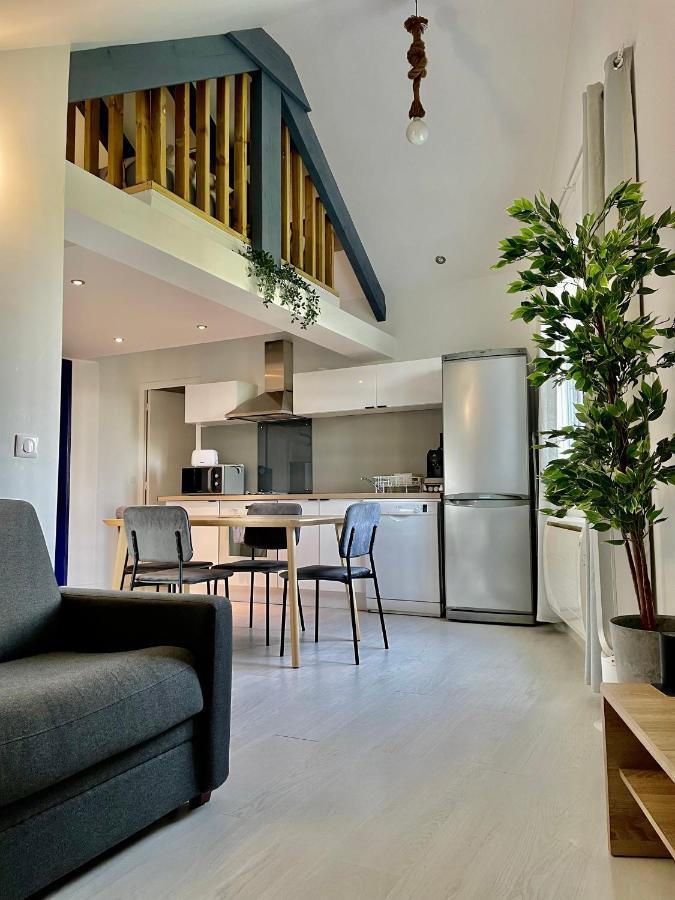 Loft Renove Avec Mezzanine - Vue Sur Le Loing - Commerces A Pied