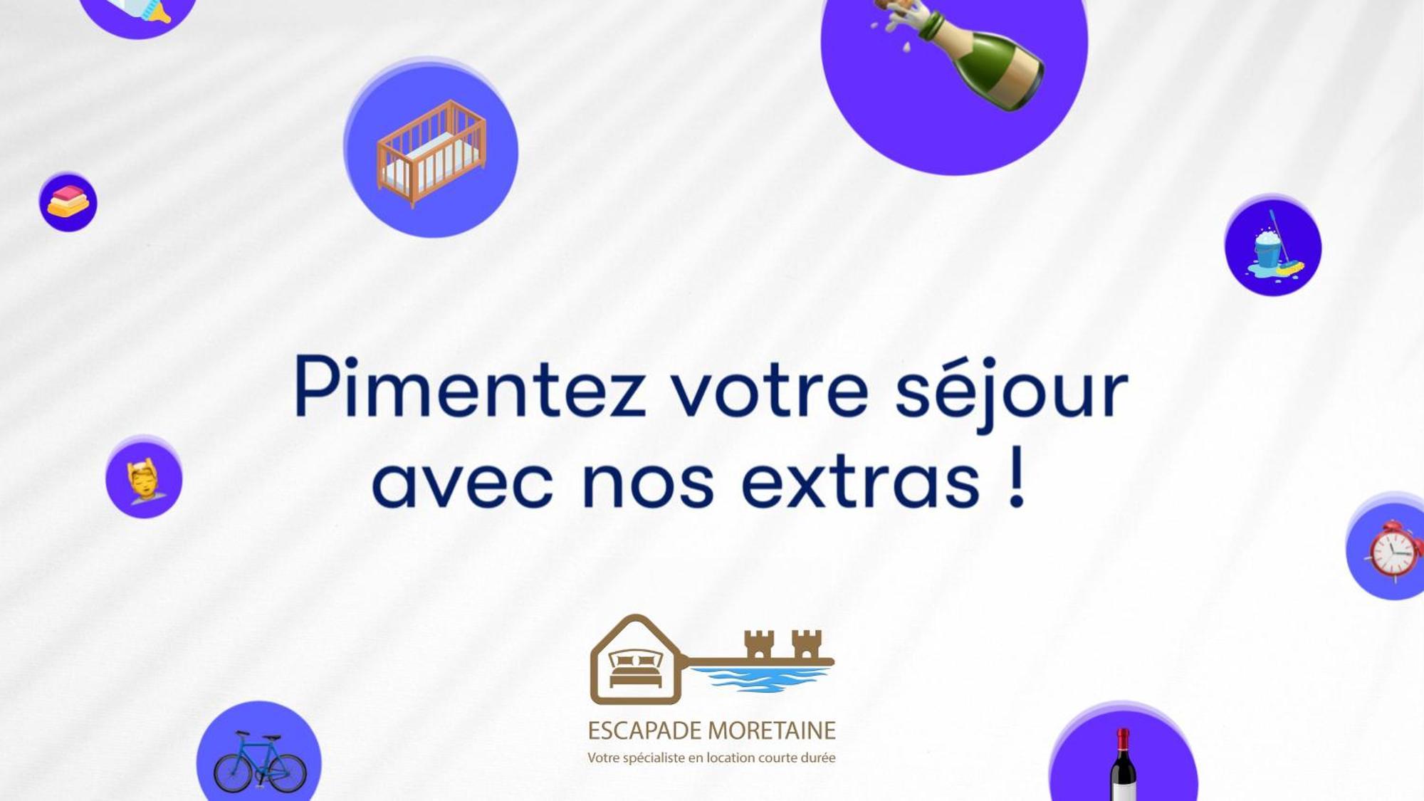 Apartment Loft Renove Avec Mezzanine - Vue Sur Le Loing - Commerces A Pied Moret-sur-Loing
